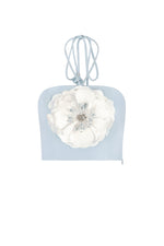 Gol Bustier Top - Persica Floral Embelishment Tops - Bustier & Embroidered Rosewater House - Wholesale SS25 