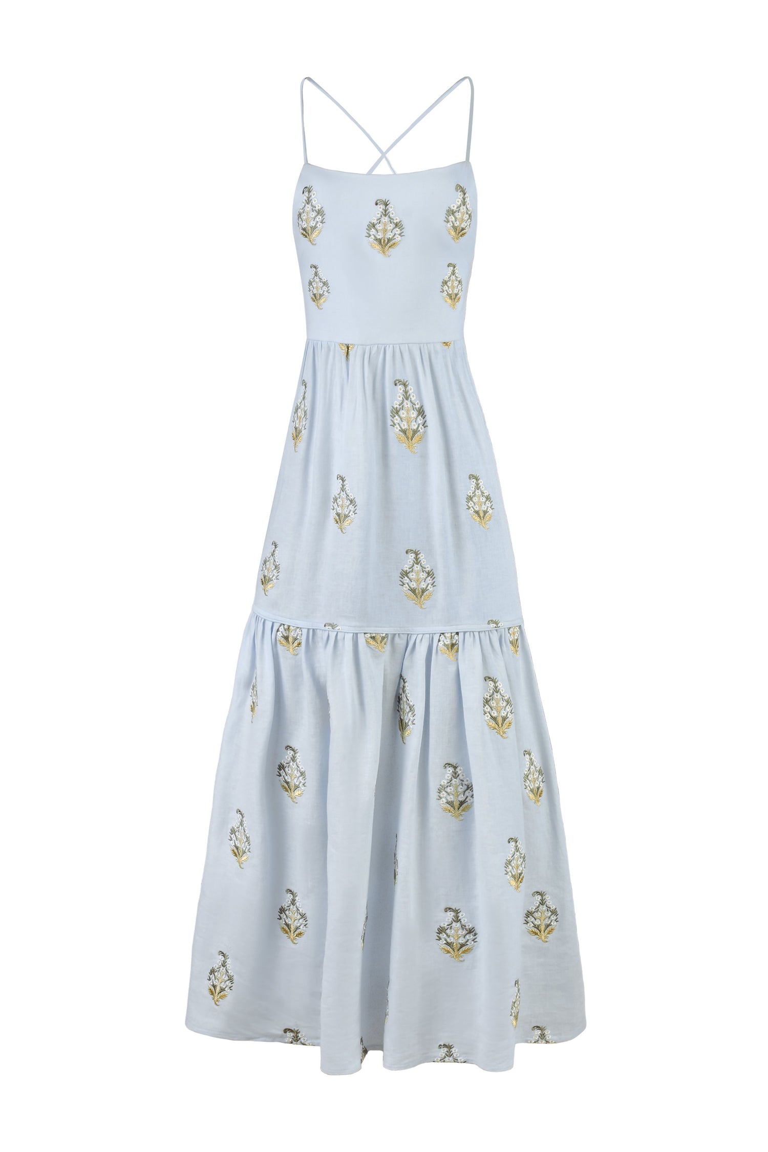 Sarv Maxi Dress - Sarv Embroidery Dresses - Maxi Rosewater House 