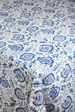 Iris Tablecloth - Blue Rosewater House