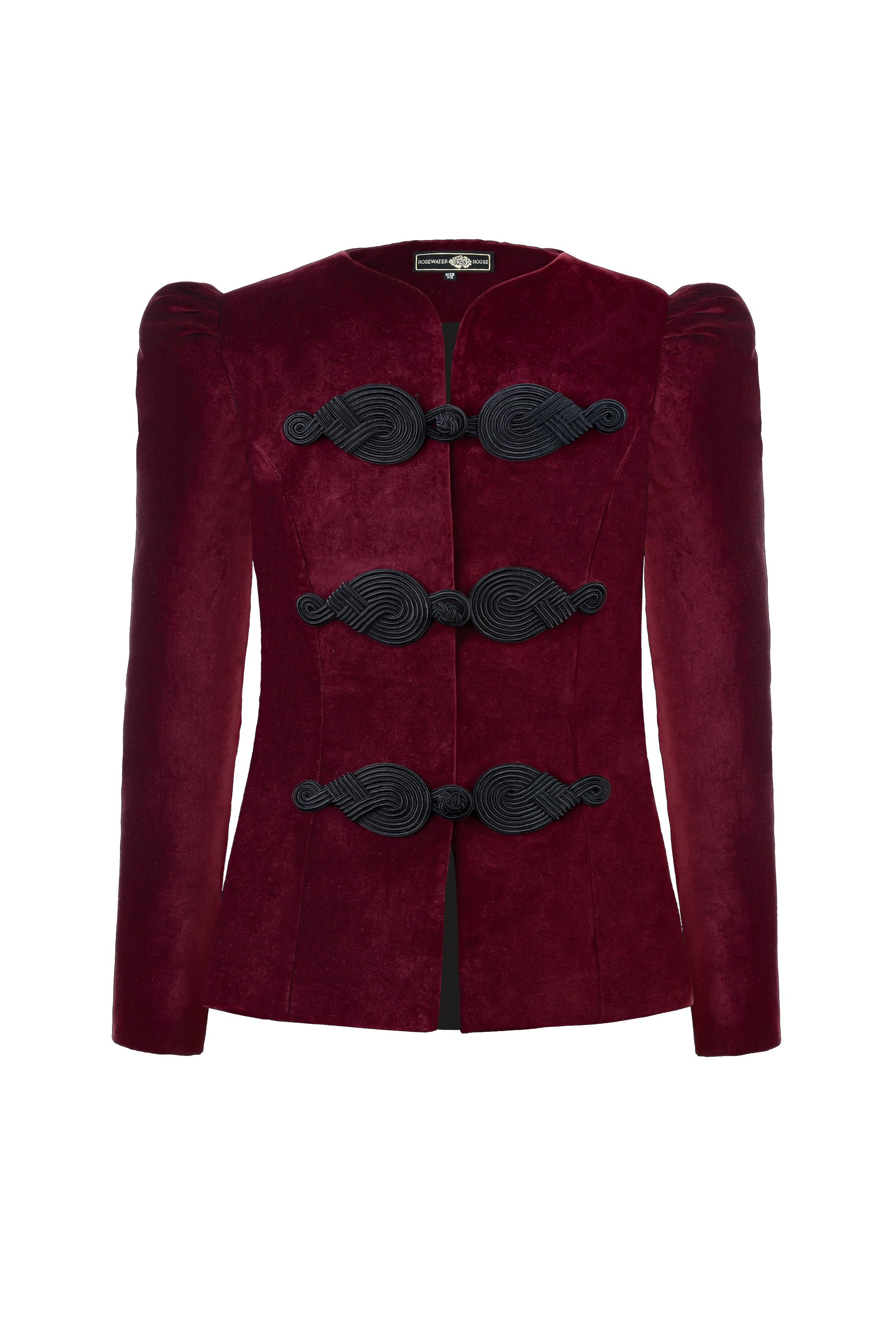 Coco Jacket - Burgundy (PRE-ORDER) Rosewater House