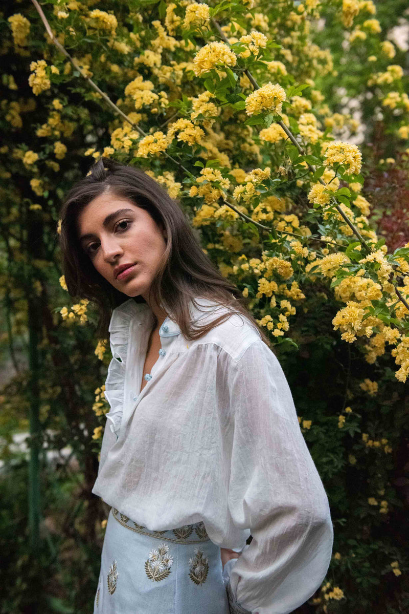 Cypress Blouse - White