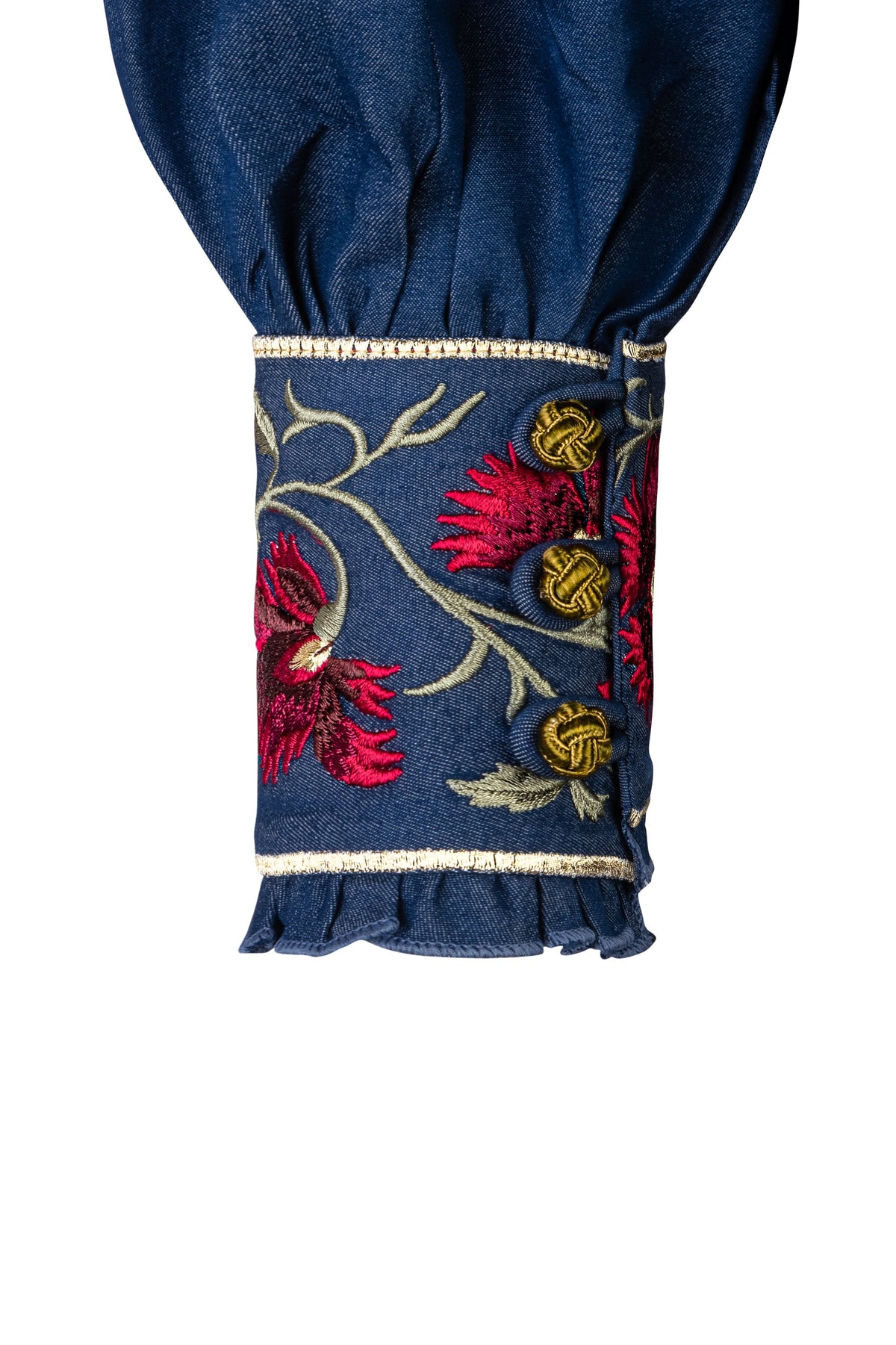 Chiara Blouse - Denim Tops - Blouse Rosewater House 
