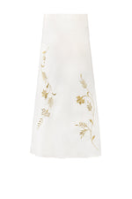 Lily Skirt - Ivory & Gold Rosewater House