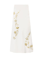 Lily Skirt - Ivory & Gold Rosewater House