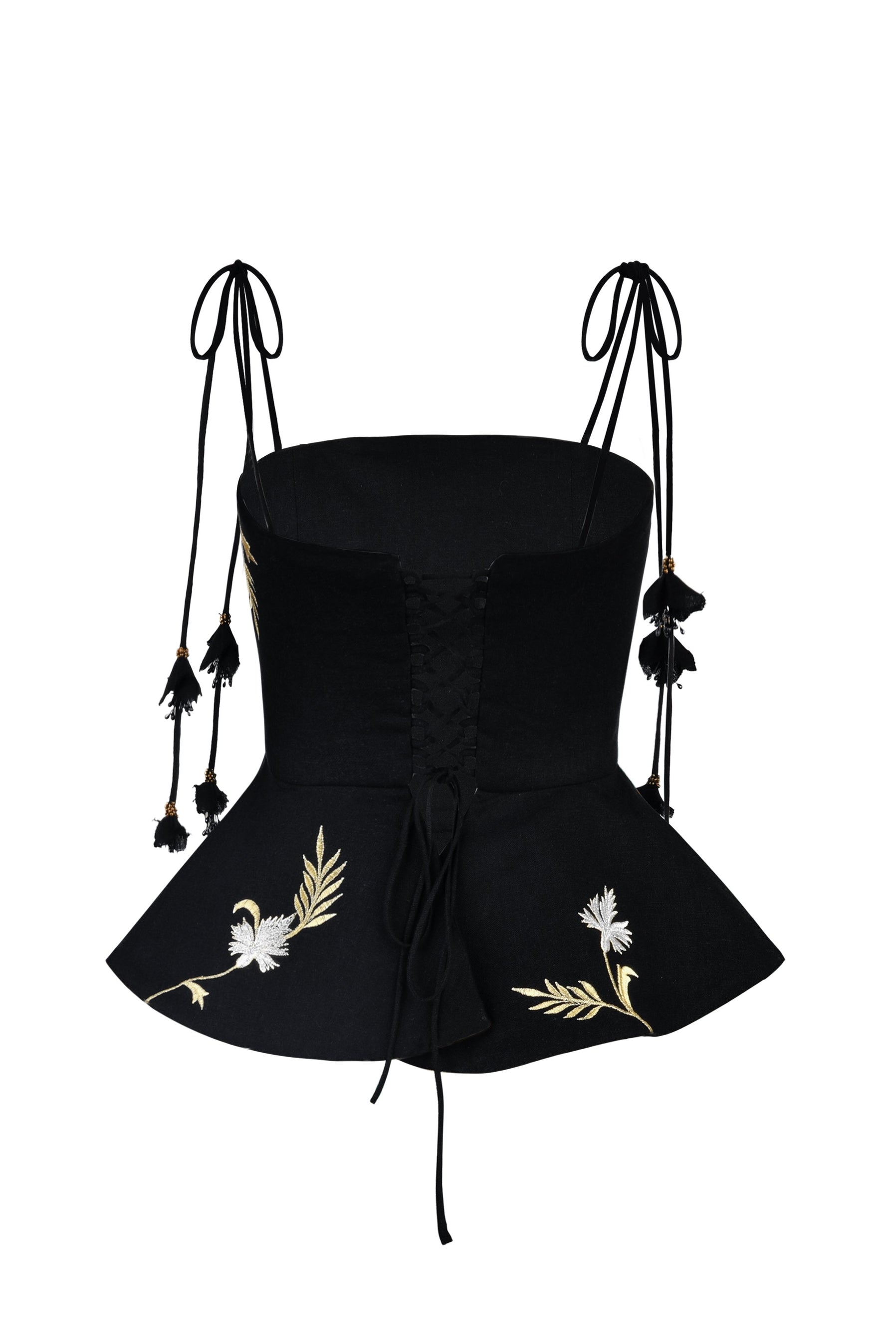 Lily Top - Lily Embroidery Tops - Bustier & Embroidered Rosewater House 