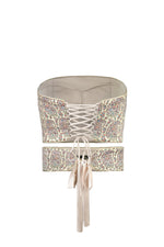 Termeh Jahan Top - Custom Bamdad Termeh Tops - Bustier & Embroidered Rosewater House 