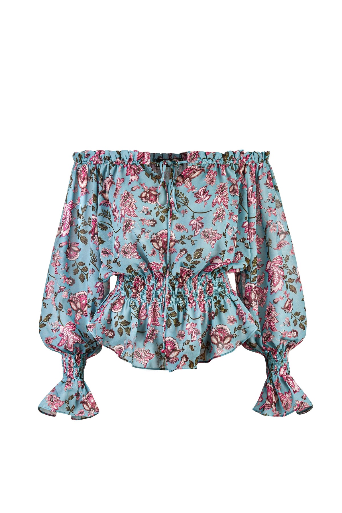 Golshan Blouse - Golestan Print Tops - Blouse Rosewater House 