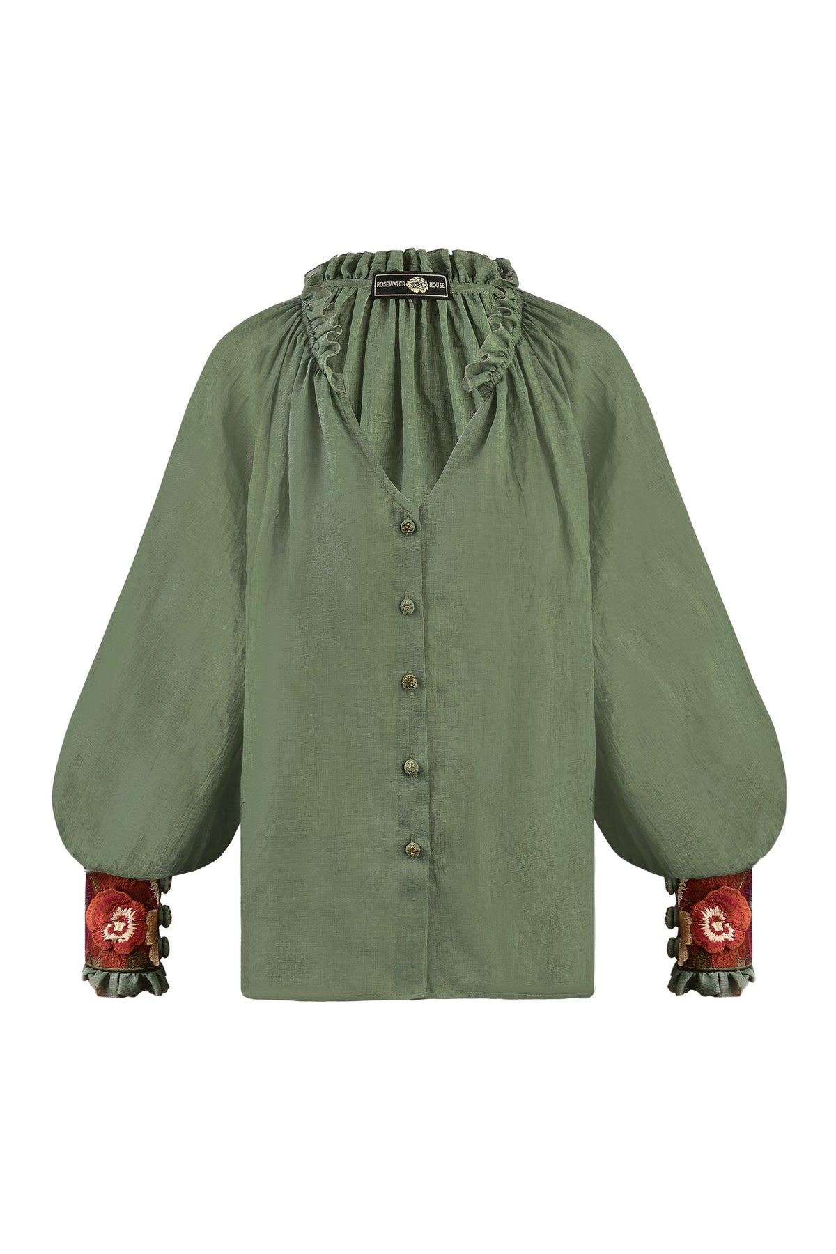 Pansy Blouse Tops - Blouse Rosewater House 