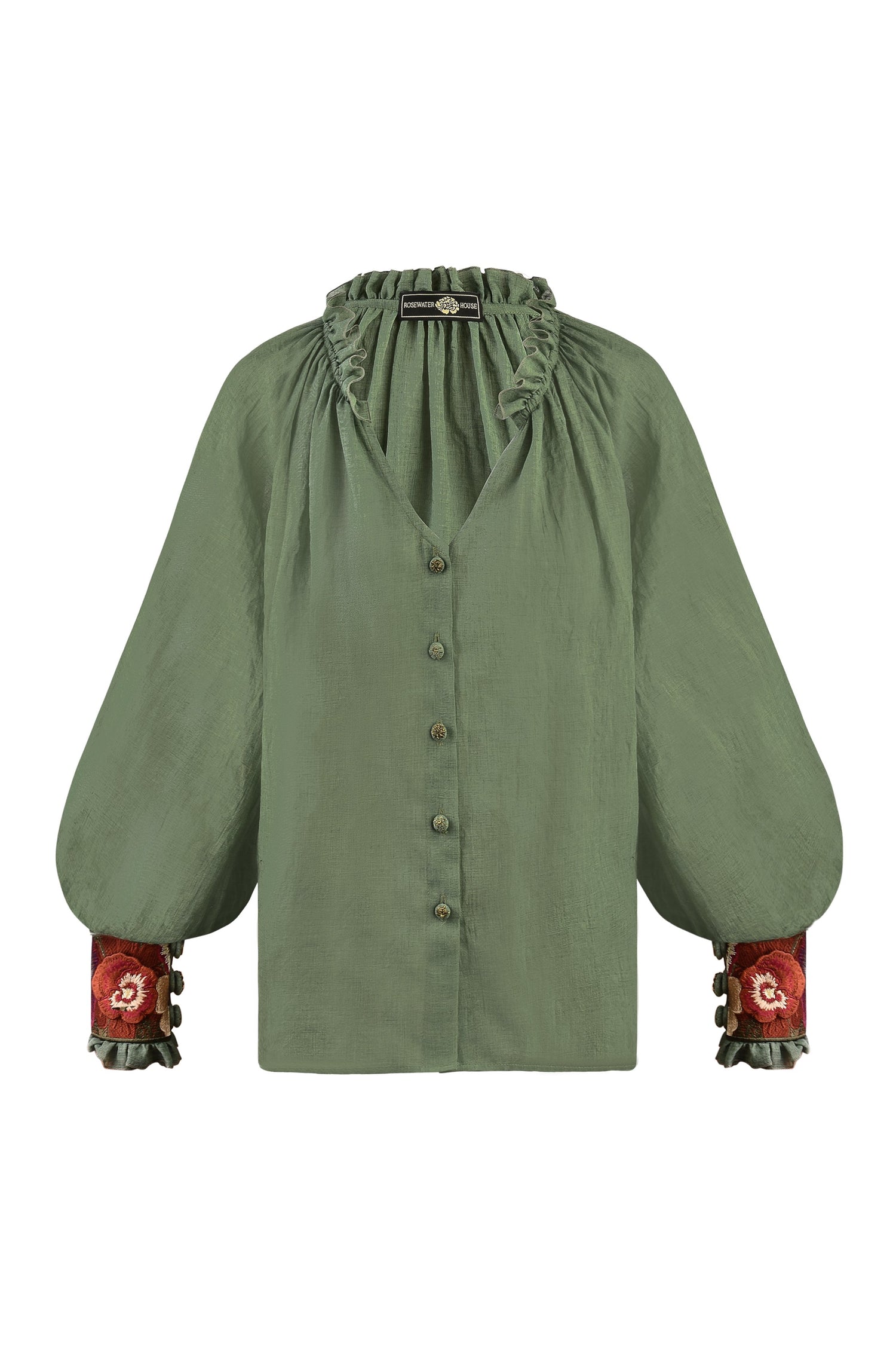 Pansy Blouse Tops - Blouse Rosewater House 