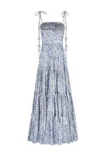 Sara Maxi Dress - Iris Print Dresses - Maxi Rosewater House 