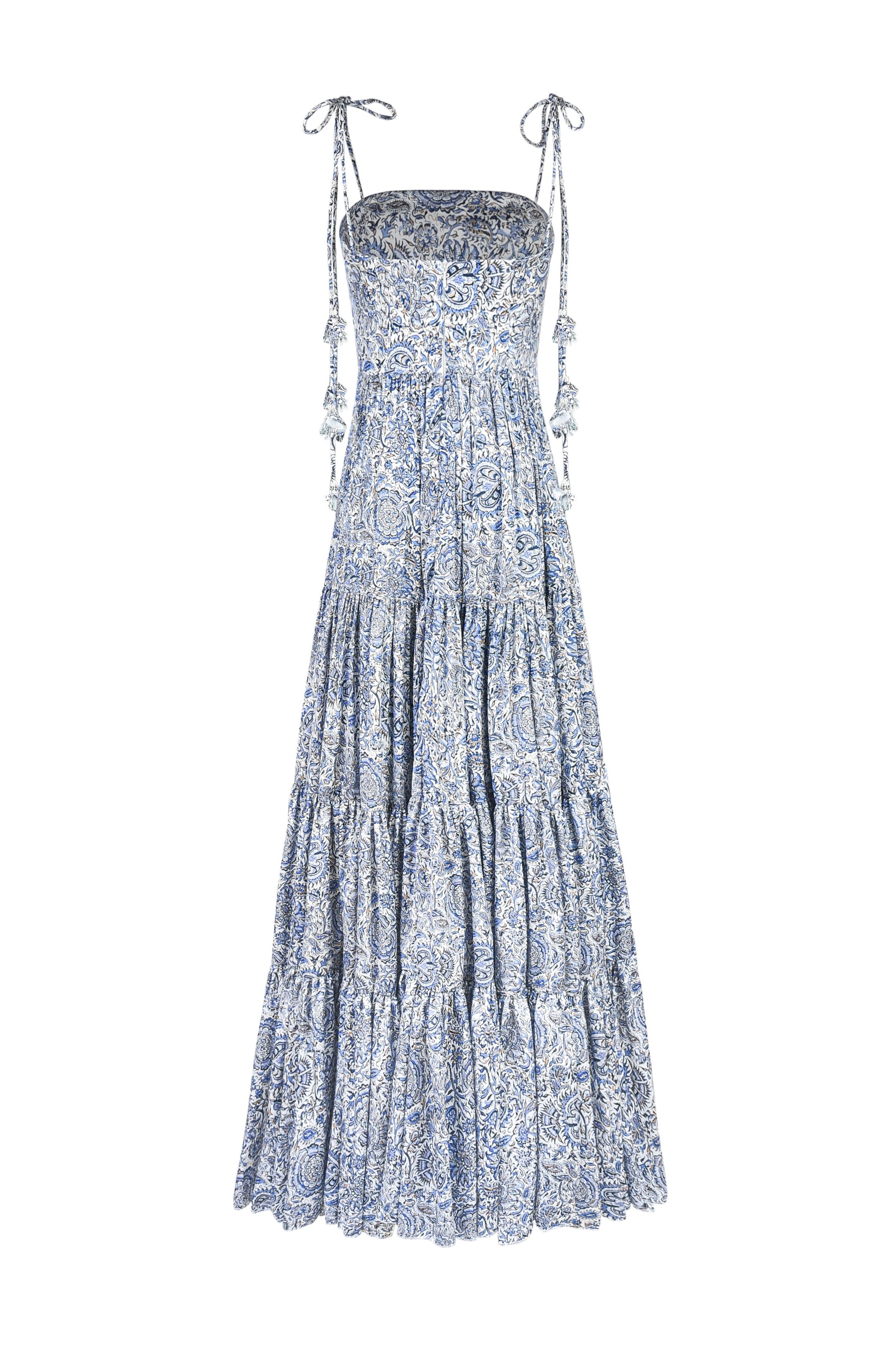 Sara Maxi Dress - Iris Print Dresses - Maxi Rosewater House 