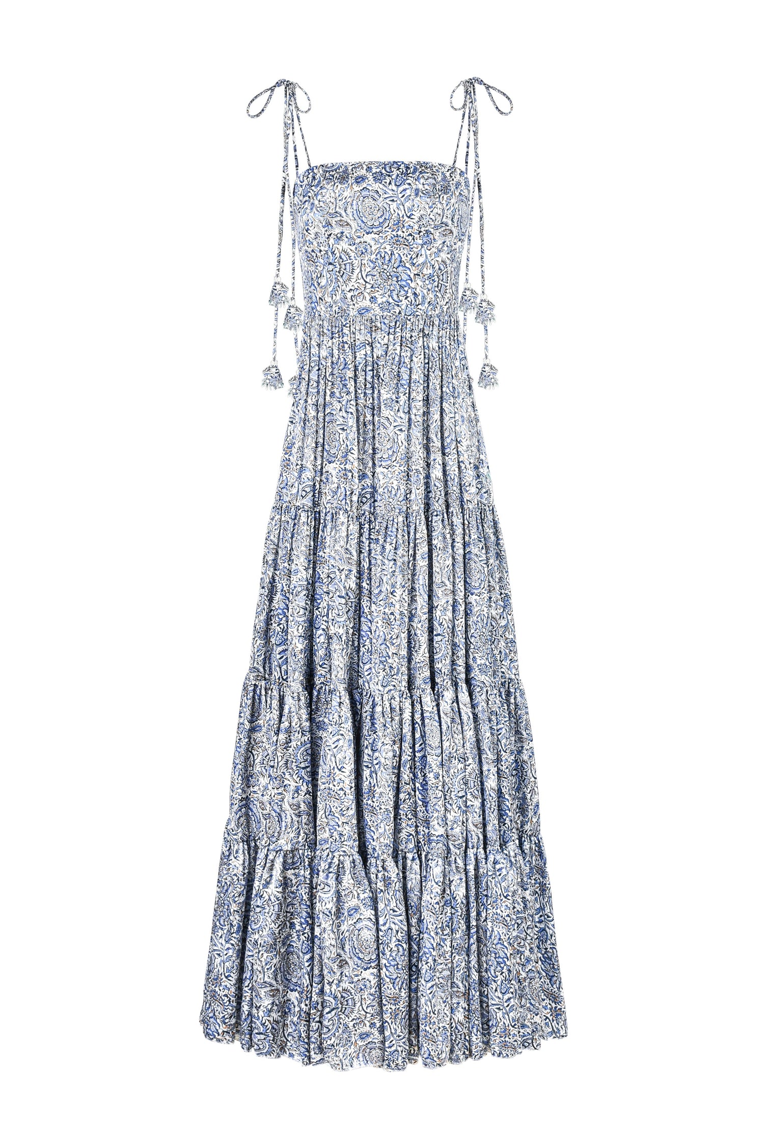 Sara Maxi Dress - Iris Print Dresses - Maxi Rosewater House 