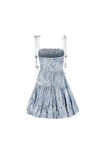 Sara Mini Dress - Iris Print Dresses - Mini Rosewater House 