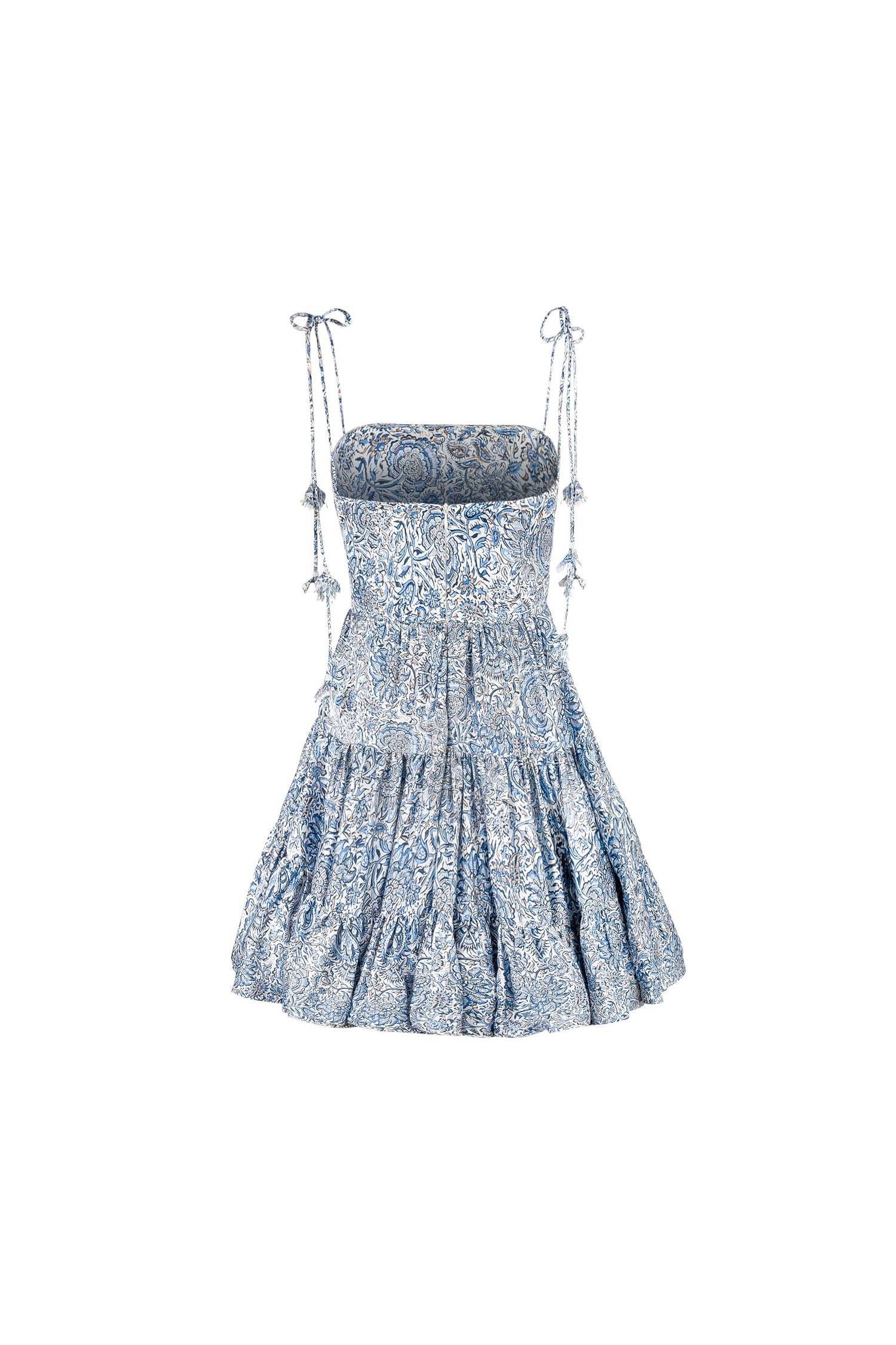 Sara Mini Dress - Iris Print Dresses - Mini Rosewater House 