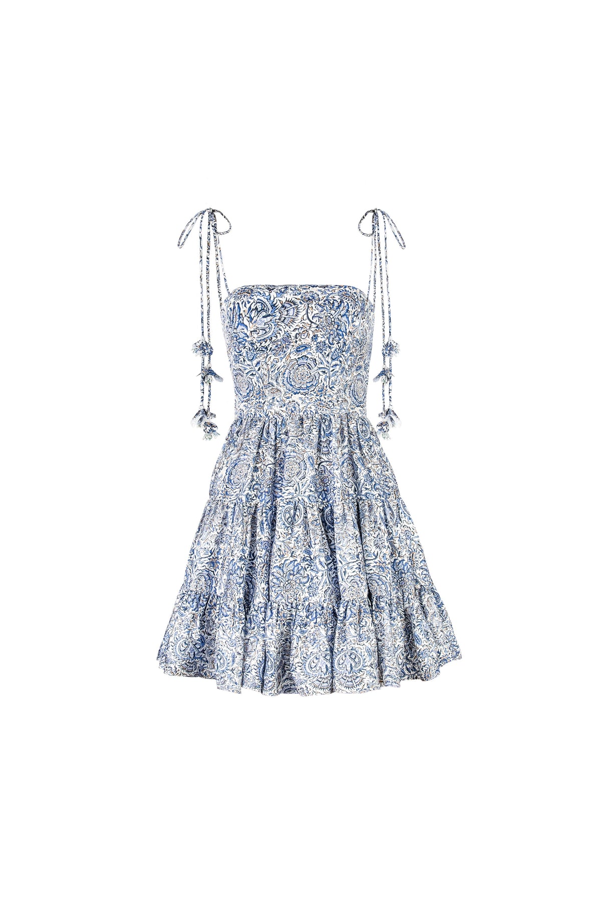 Sara Mini Dress - Iris Print Dresses - Mini Rosewater House 
