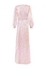 Tooba Maxi Dress - Printed Iris + Carnation Embroidery Dresses - Maxi Rosewater House 