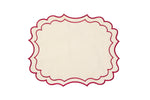 Iros Placemats - Red Rosewater House