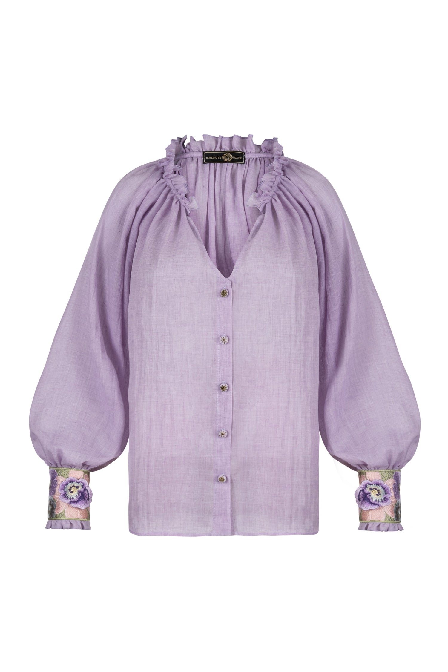 Pansy Blouse Tops - Blouse Rosewater House 