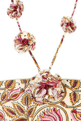 Hava Bustier - Pink Lotus Tops - Bustier & Embroidered Rosewater House 