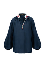 Golab Blouse - Ivy Embroidery Tops - Blouse Rosewater House 
