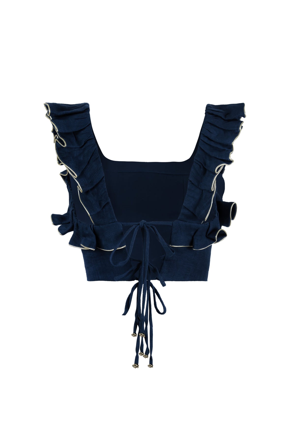 Malika Bustier Top Tops - Bustier & Embroidered Rosewater House 