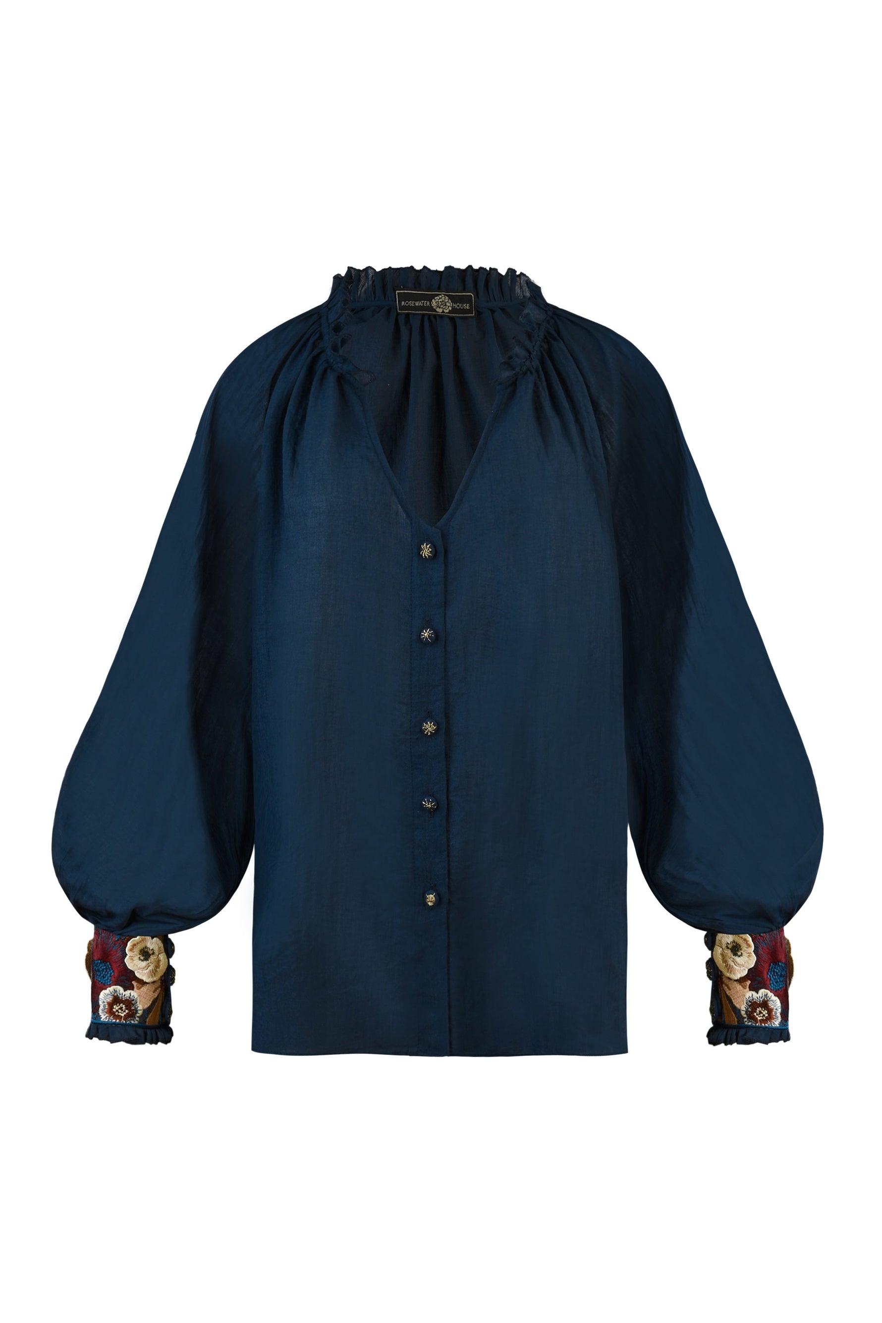 Pansy Blouse Tops - Blouse Rosewater House 