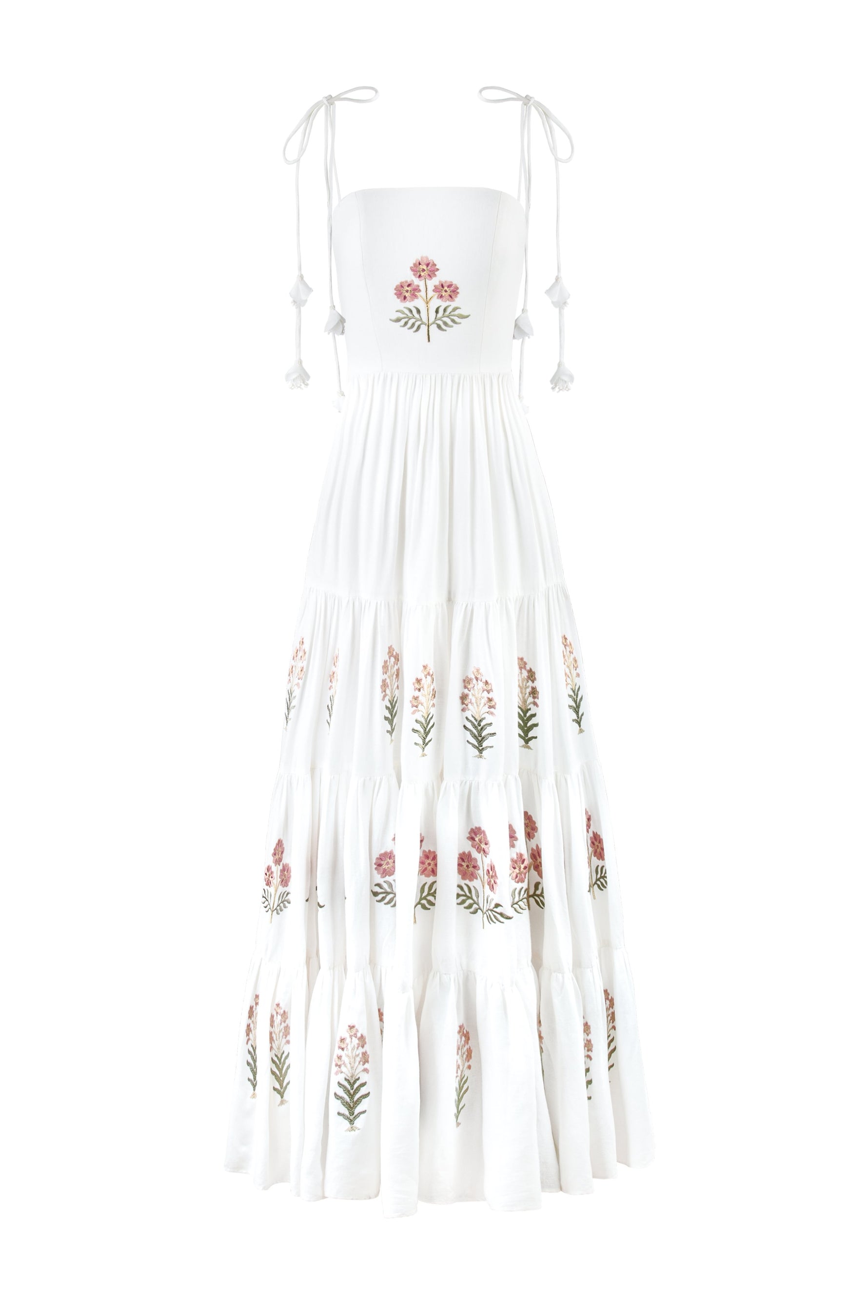 Donya Maxi Dress - Naz + Goldoon Embroidery Dresses - Maxi Rosewater House 