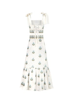 Begum Set - Off White & Blue Rosewater House