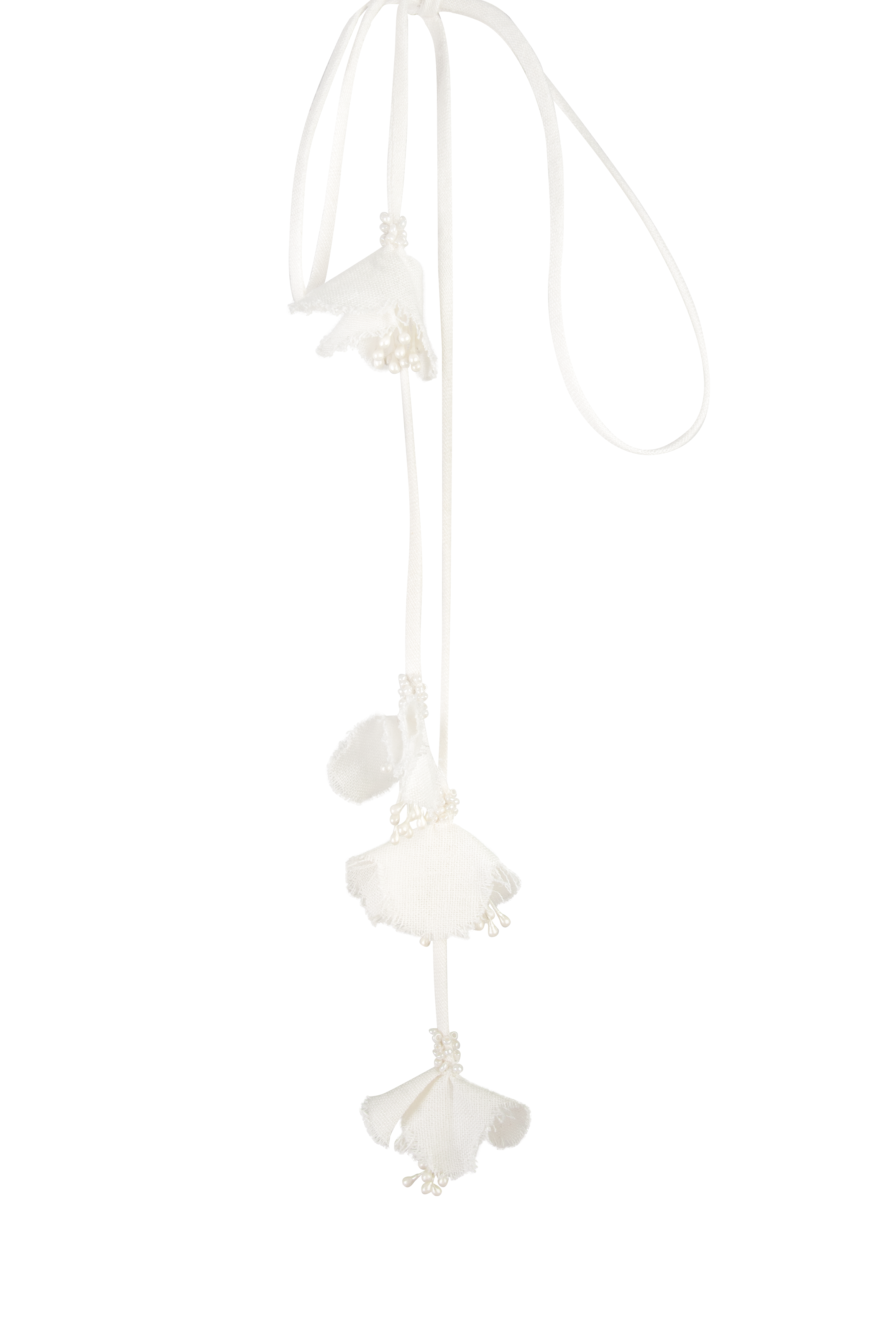 Gol Crop Top - Ivory