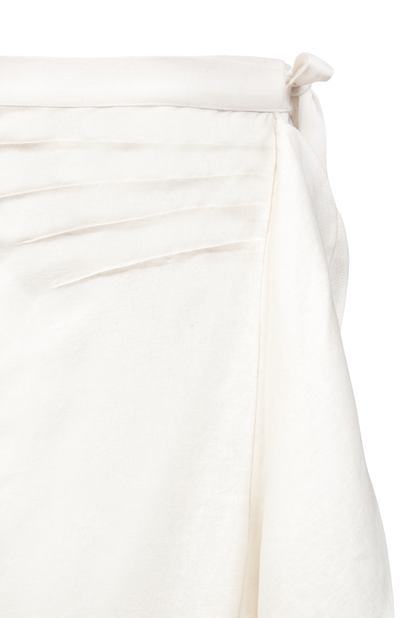 Golestan Ruffle Skirt - Off White