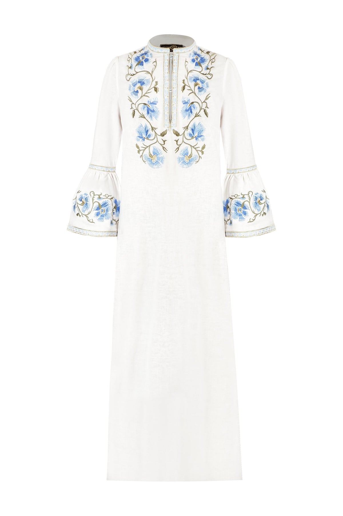 Lola Kaftan - Flora Embroidery Dresses - Kaftans Rosewater House 
