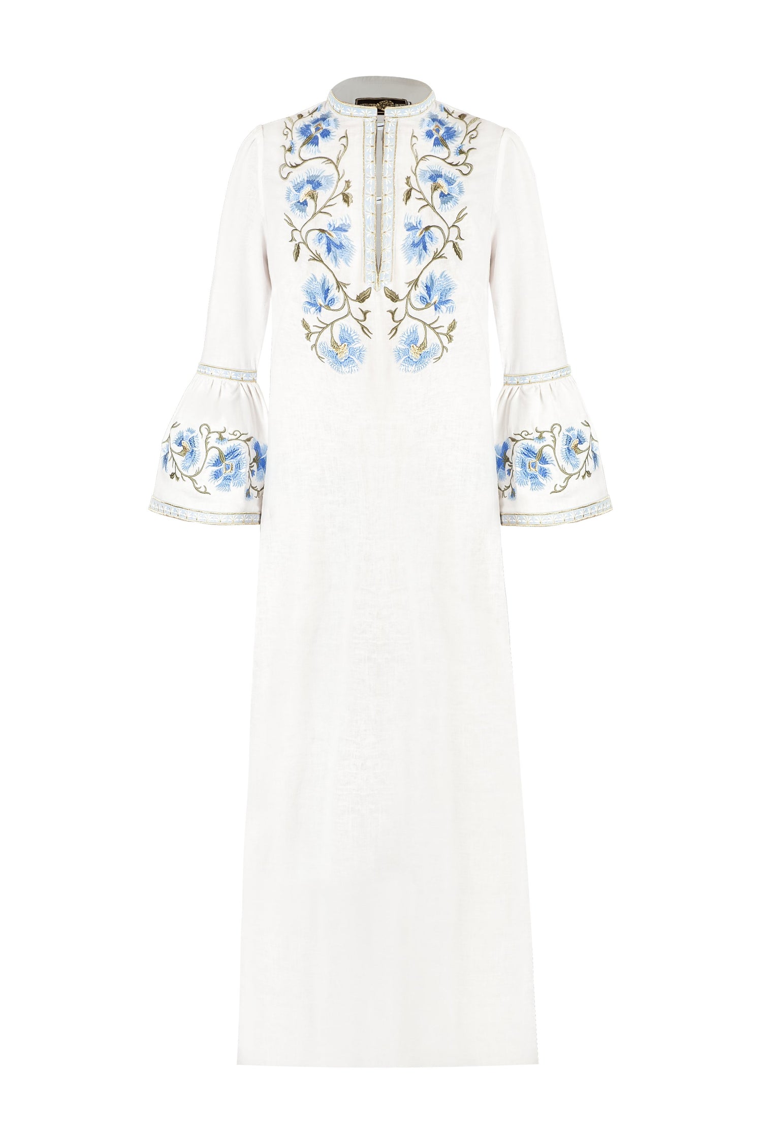 Lola Kaftan - Flora Embroidery Dresses - Kaftans Rosewater House 