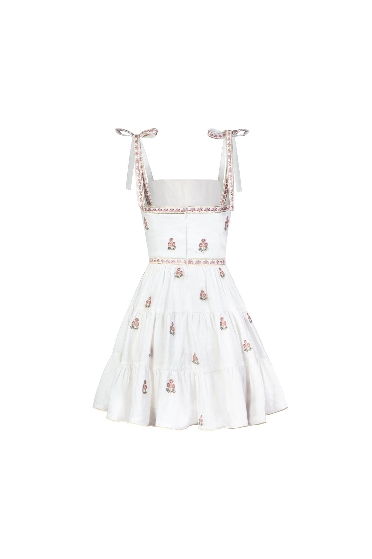 Naz Mini Dress - Naz Embroidery Dresses - Mini Rosewater House 
