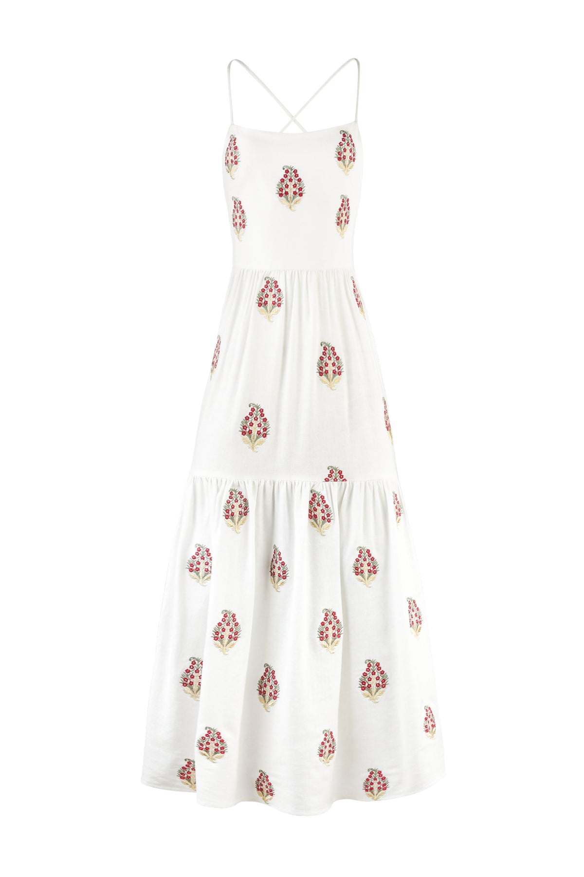 Sarv Maxi Dress - Sarv Embroidery Dresses - Maxi Rosewater House 