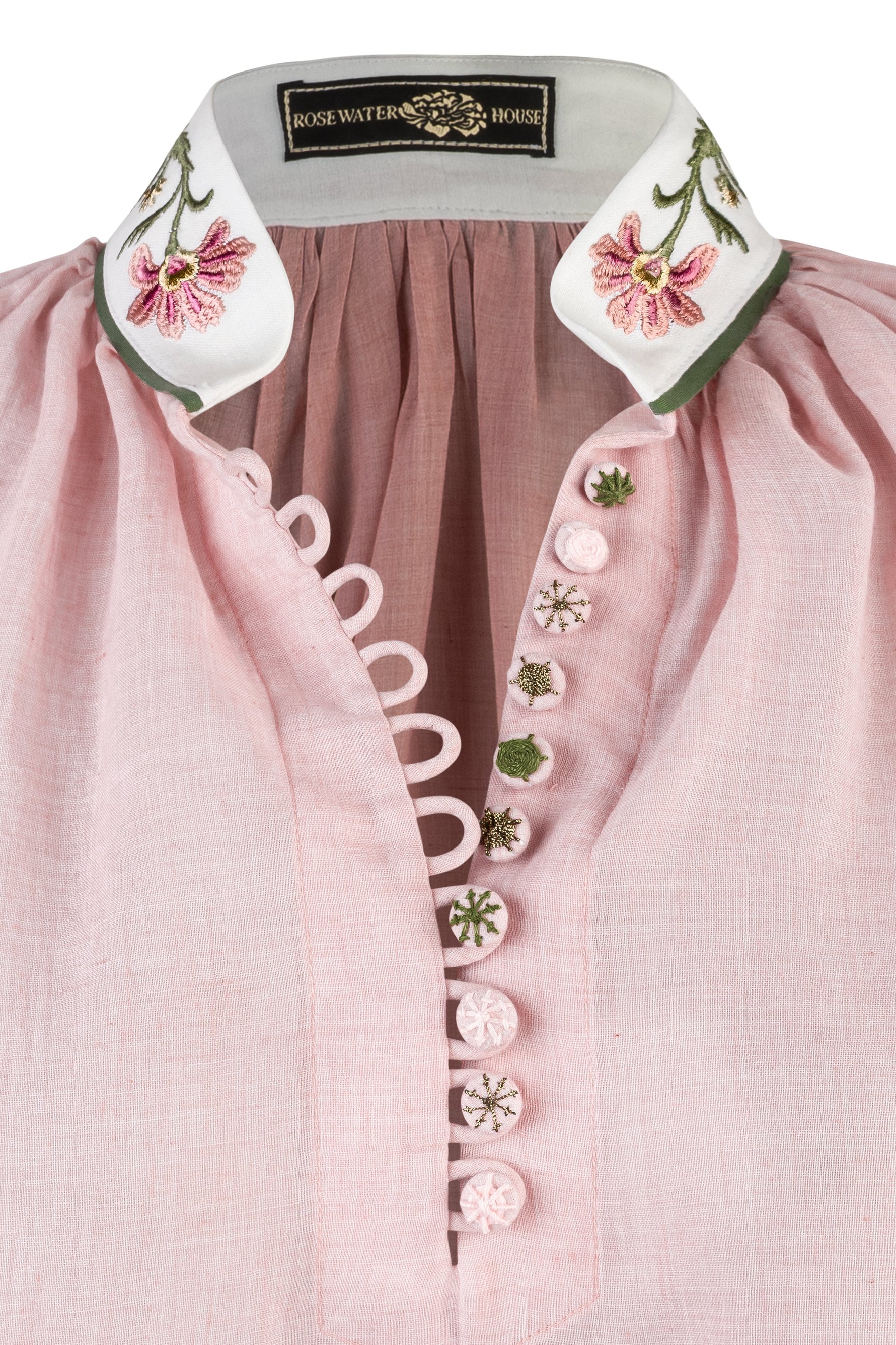 Ania Blouse - Pink Tops - Blouse Rosewater House
