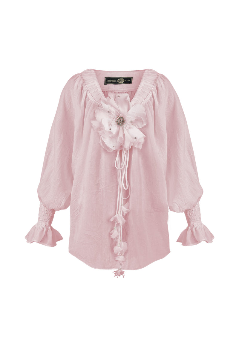 Gol Blouse - Pink (PREORDER) Tops - Blouse Rosewater House 