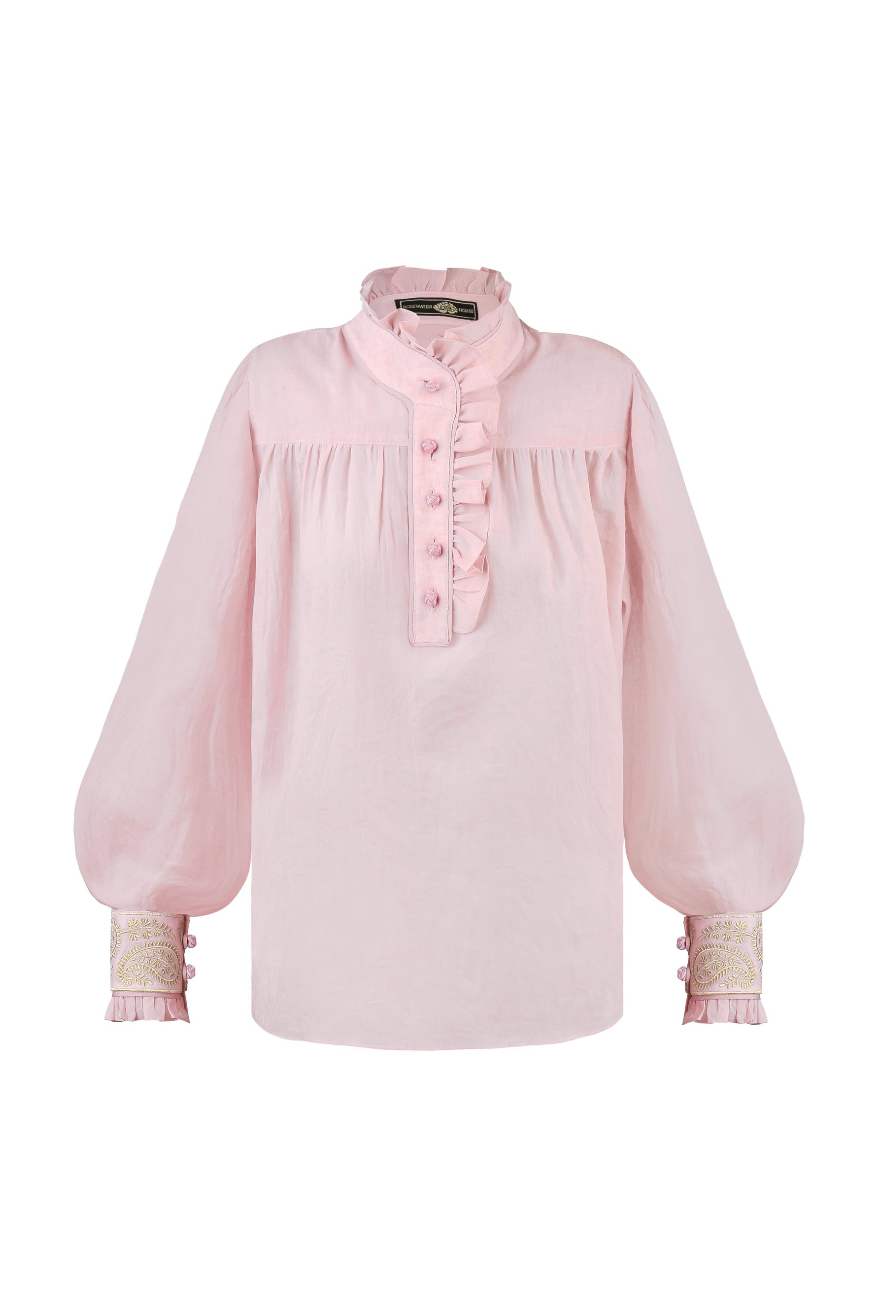 Cypress Blouse - Cypress Embroidery Tops - Blouse Rosewater House 