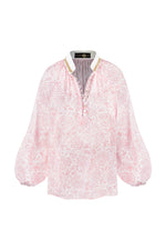 Golab Blouse - Pink Iris Tops - Blouse Rosewater House 