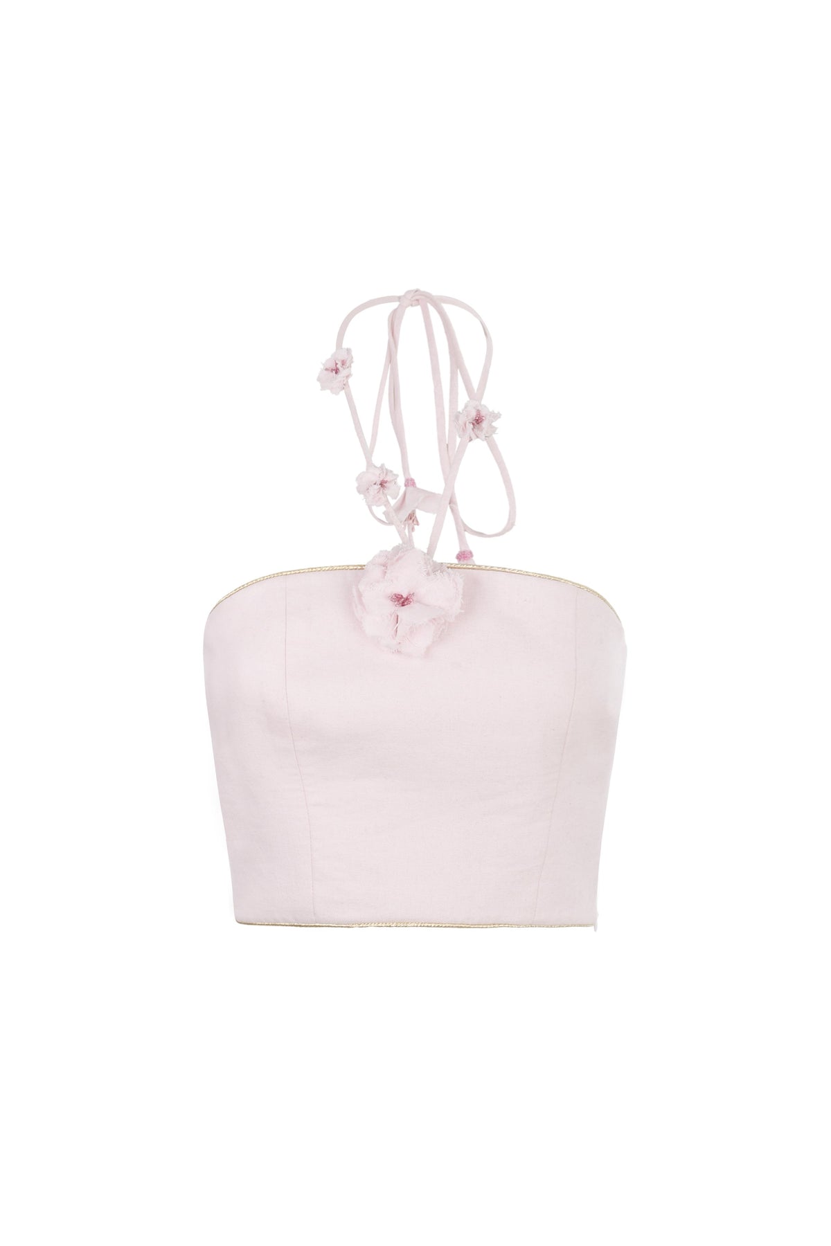 Hava Bustier - Pink Tops - Bustier & Embroidered Rosewater House - Wholesale SS25