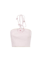 Hava Bustier - Pink Tops - Bustier & Embroidered Rosewater House - Wholesale SS25 