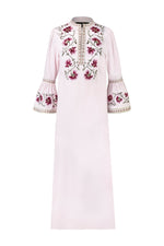 Lola Kaftan - Flora Embroidery Dresses - Kaftans Rosewater House 