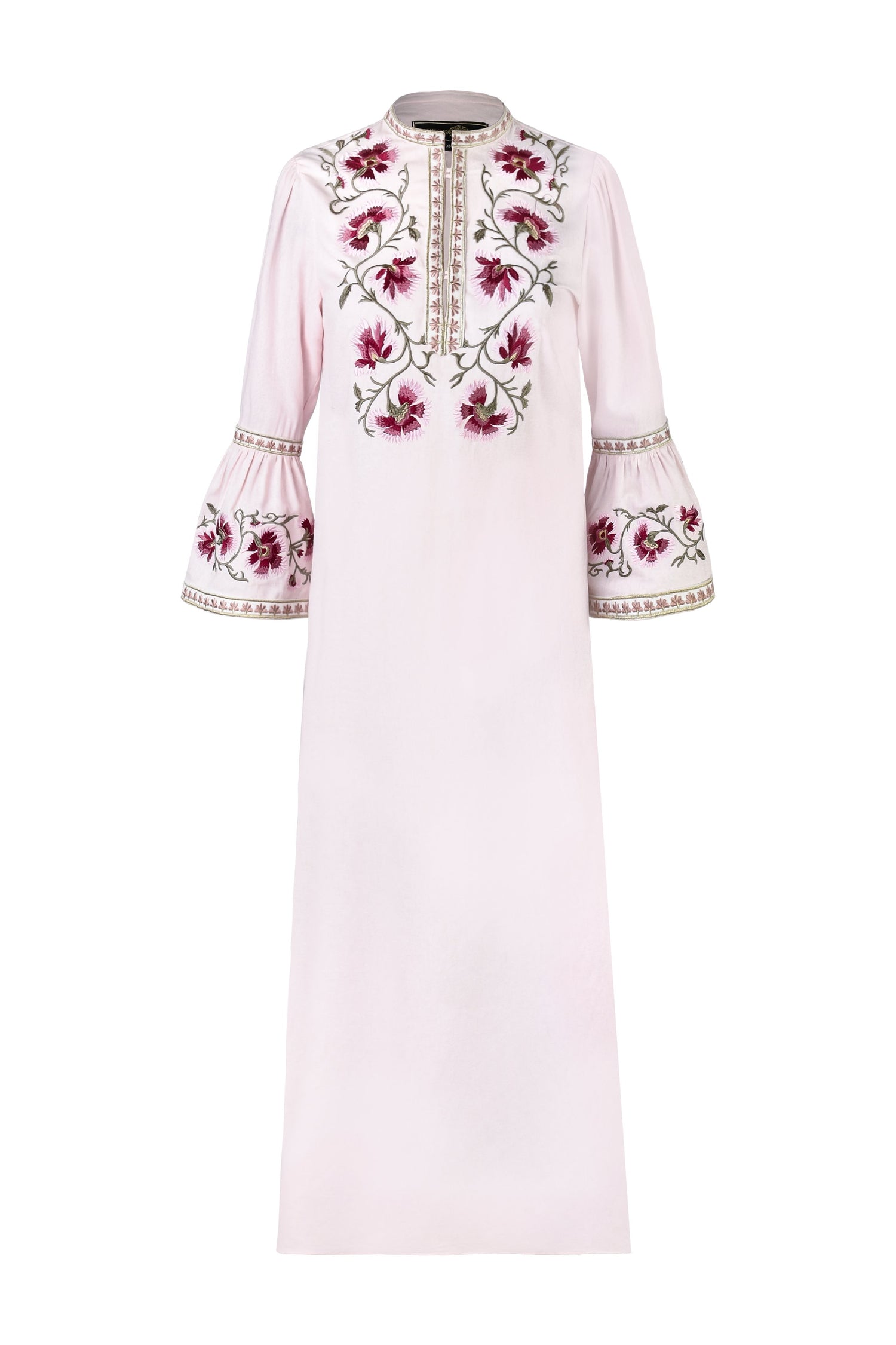 Lola Kaftan - Flora Embroidery Dresses - Kaftans Rosewater House 