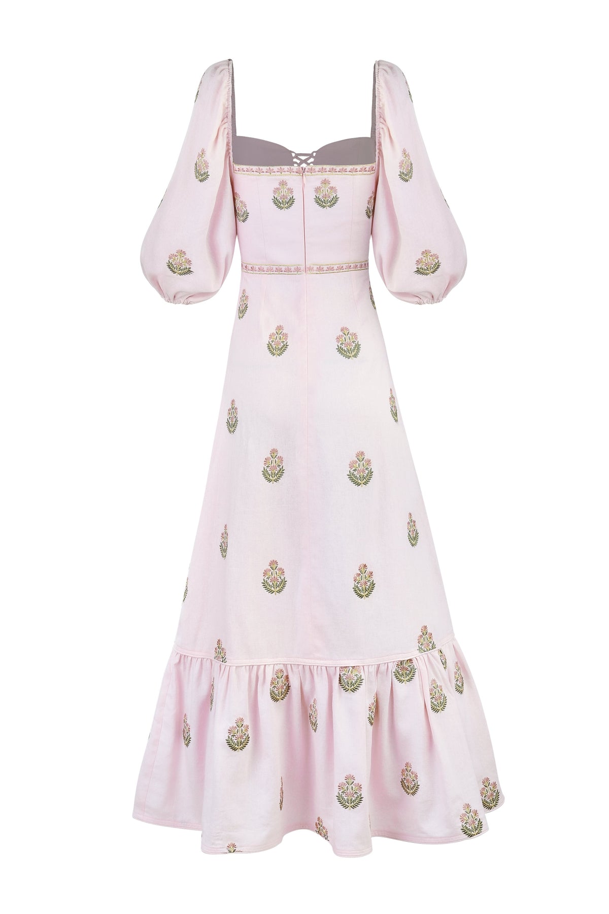 Mitra Maxi Dress - Pink & Pink Dresses - Maxi Rosewater House 