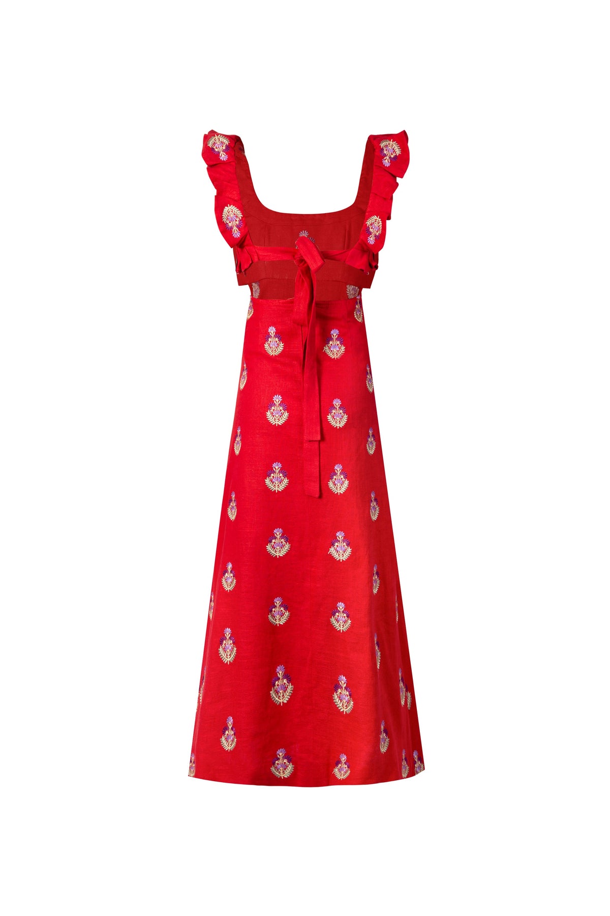 Malika Dress - Shalimar Embroidery Dresses - Midi Rosewater House 