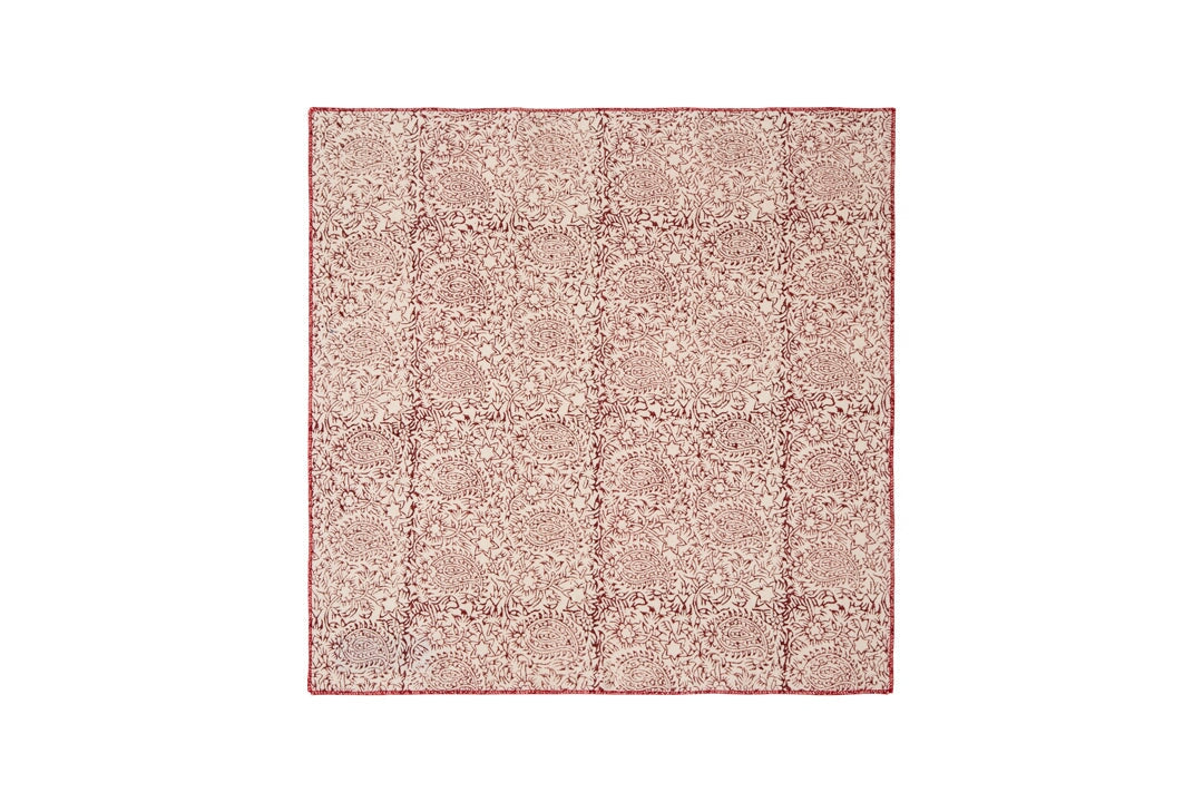 Paisley Napkins - Red Rosewater House