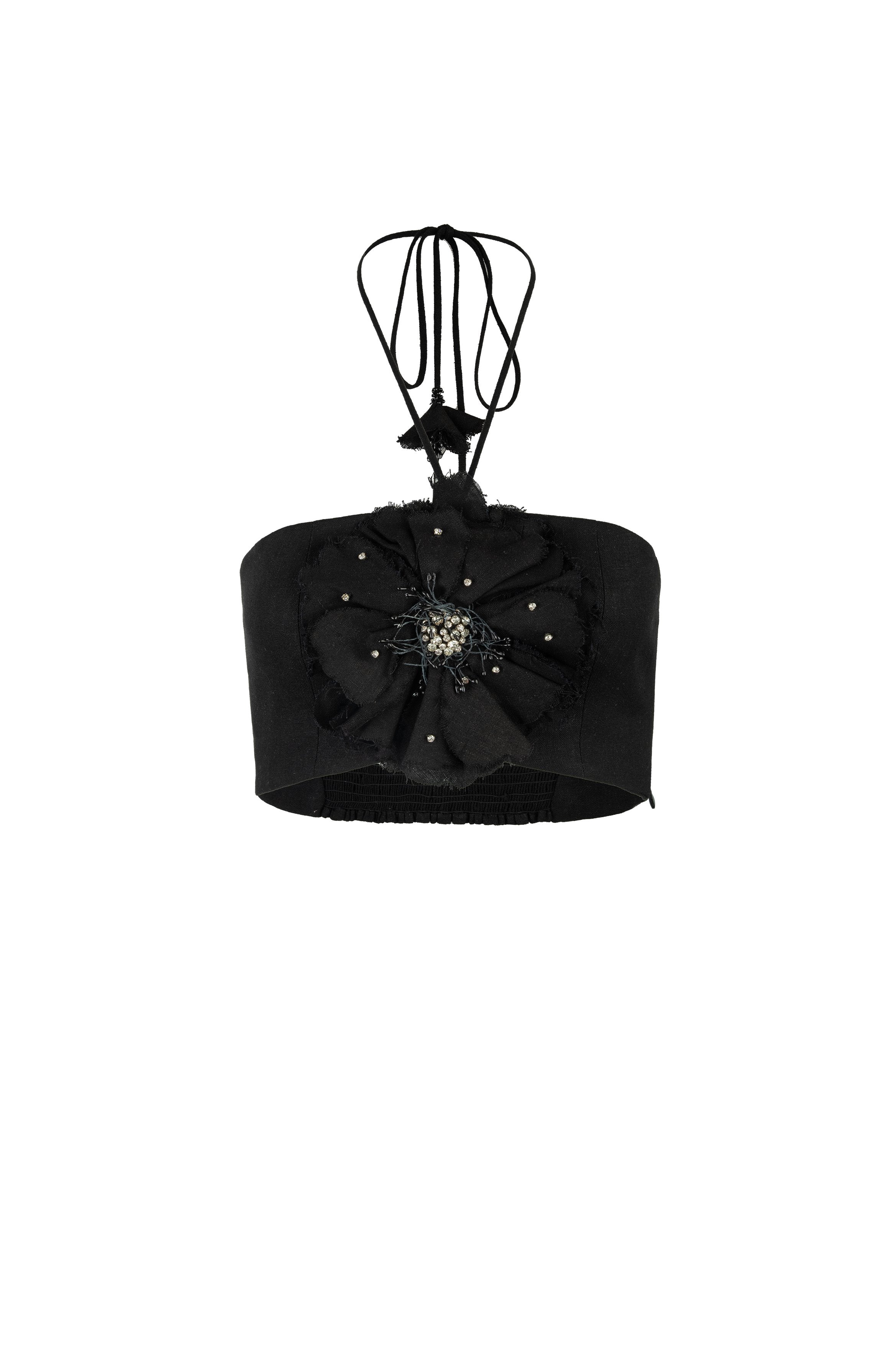 Gol Top - Black Bottoms - Skirts Rosewater House