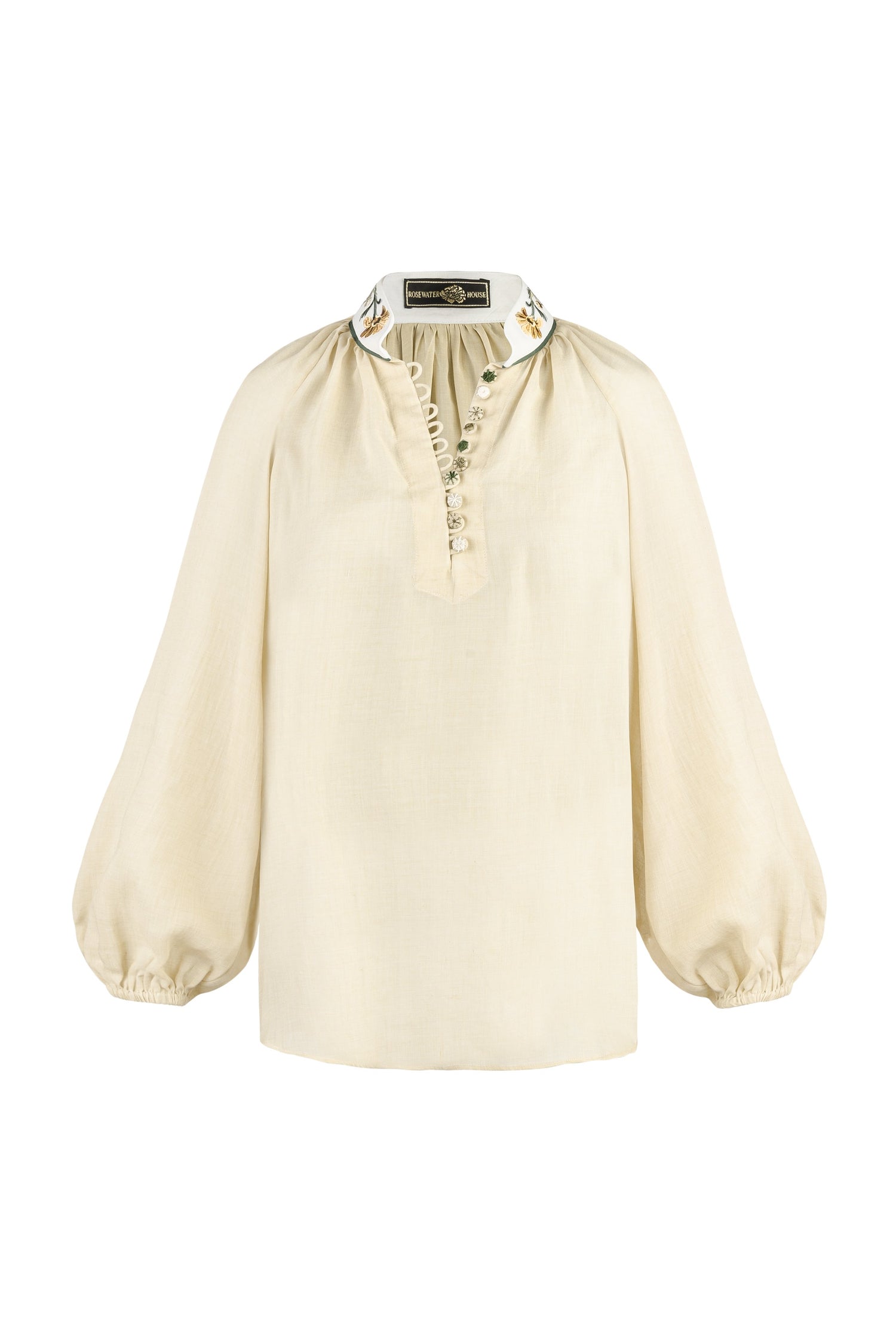Ania Blouse - Sand Tops - Blouse Rosewater House 