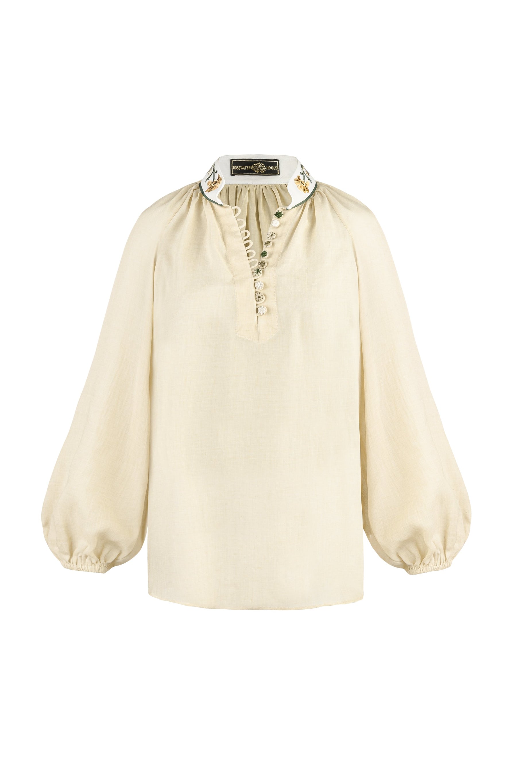 Ania Blouse - Sand Tops - Blouse Rosewater House 
