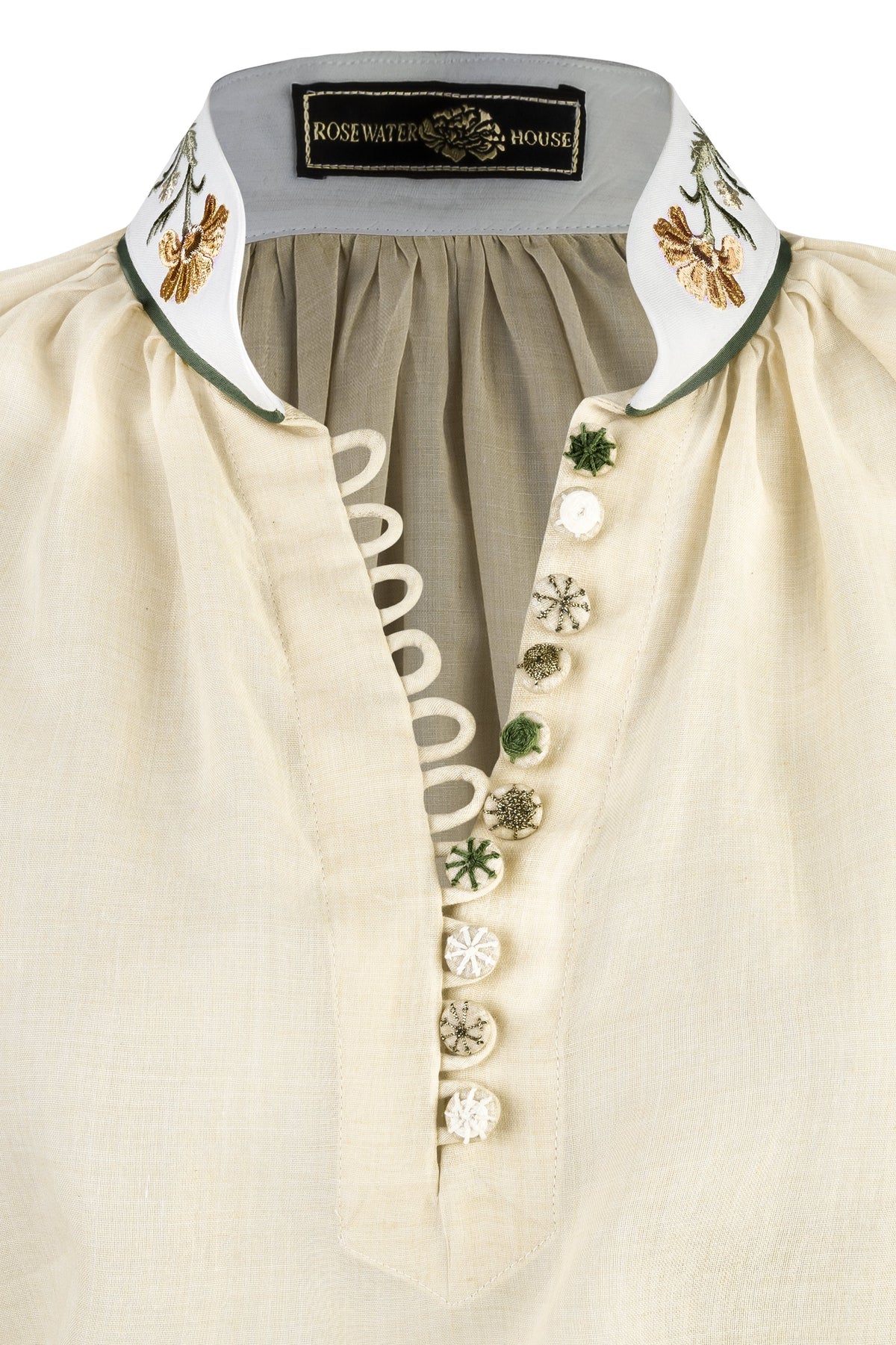 Ania Blouse - Sand Tops - Blouse Rosewater House