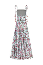 Sara Maxi Dress - Golestan Printed Voile Turquoise Dresses - Maxi Rosewater House